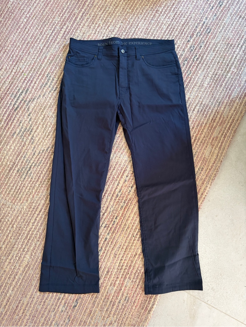 Prana Men's Straight Stretch Chinos in Navy